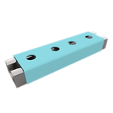 External Channel Coupler 41mm x 21mm HDG